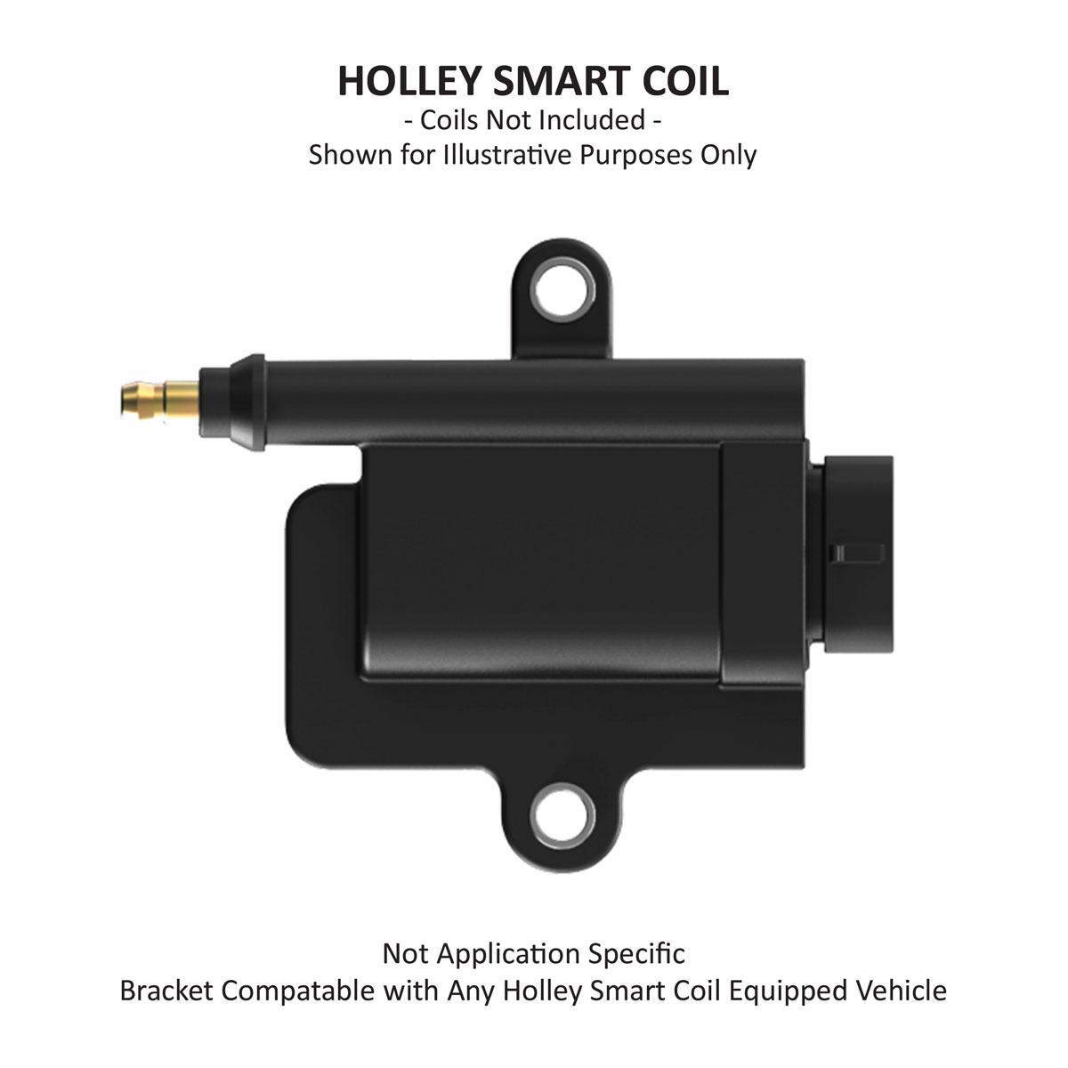 Holley Holley Smart Coil Remote Coil Relocation Brackets.  - 561-131