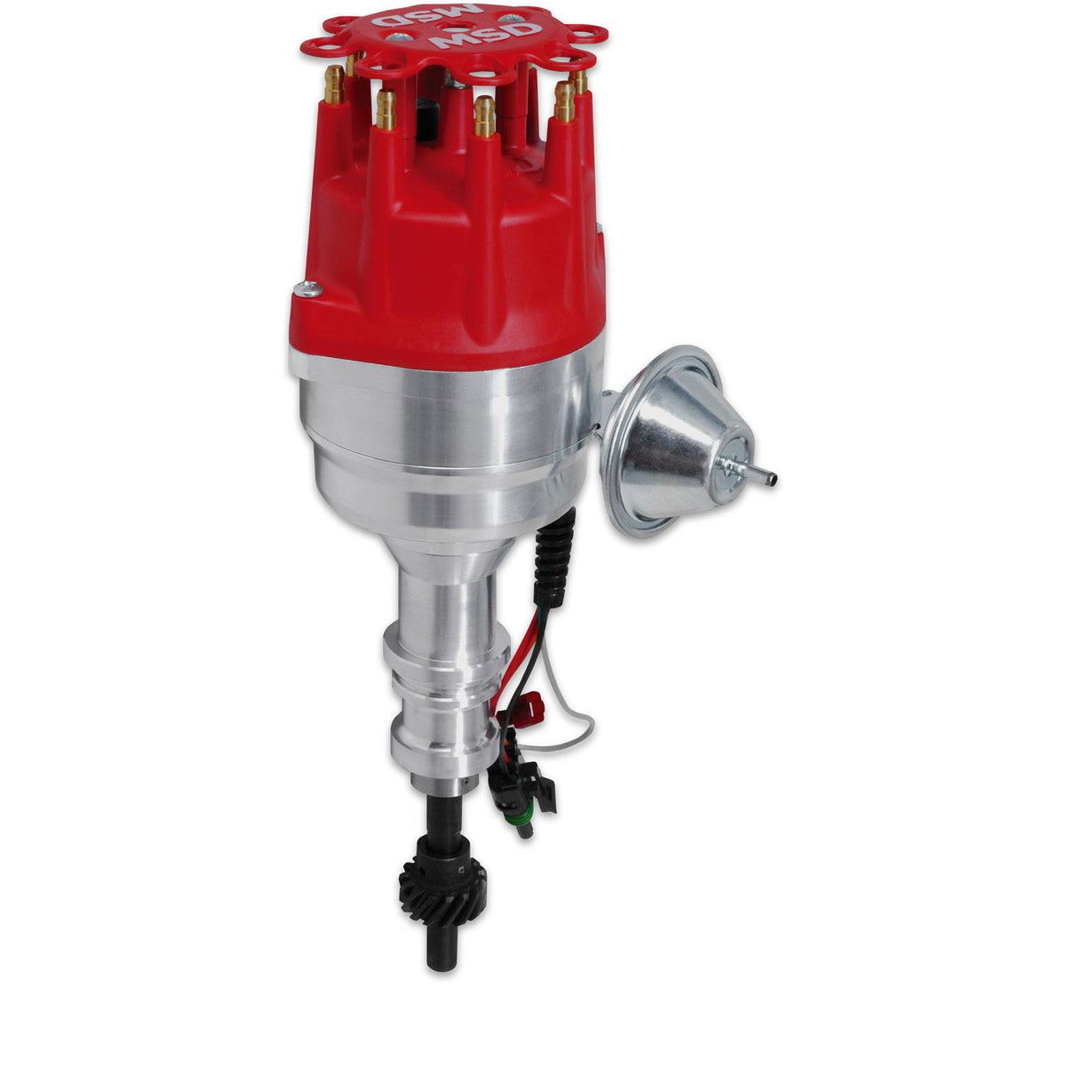 Msd 83501 Distributor, Ford 351C-460, Ready-To-Run With Steel Gear