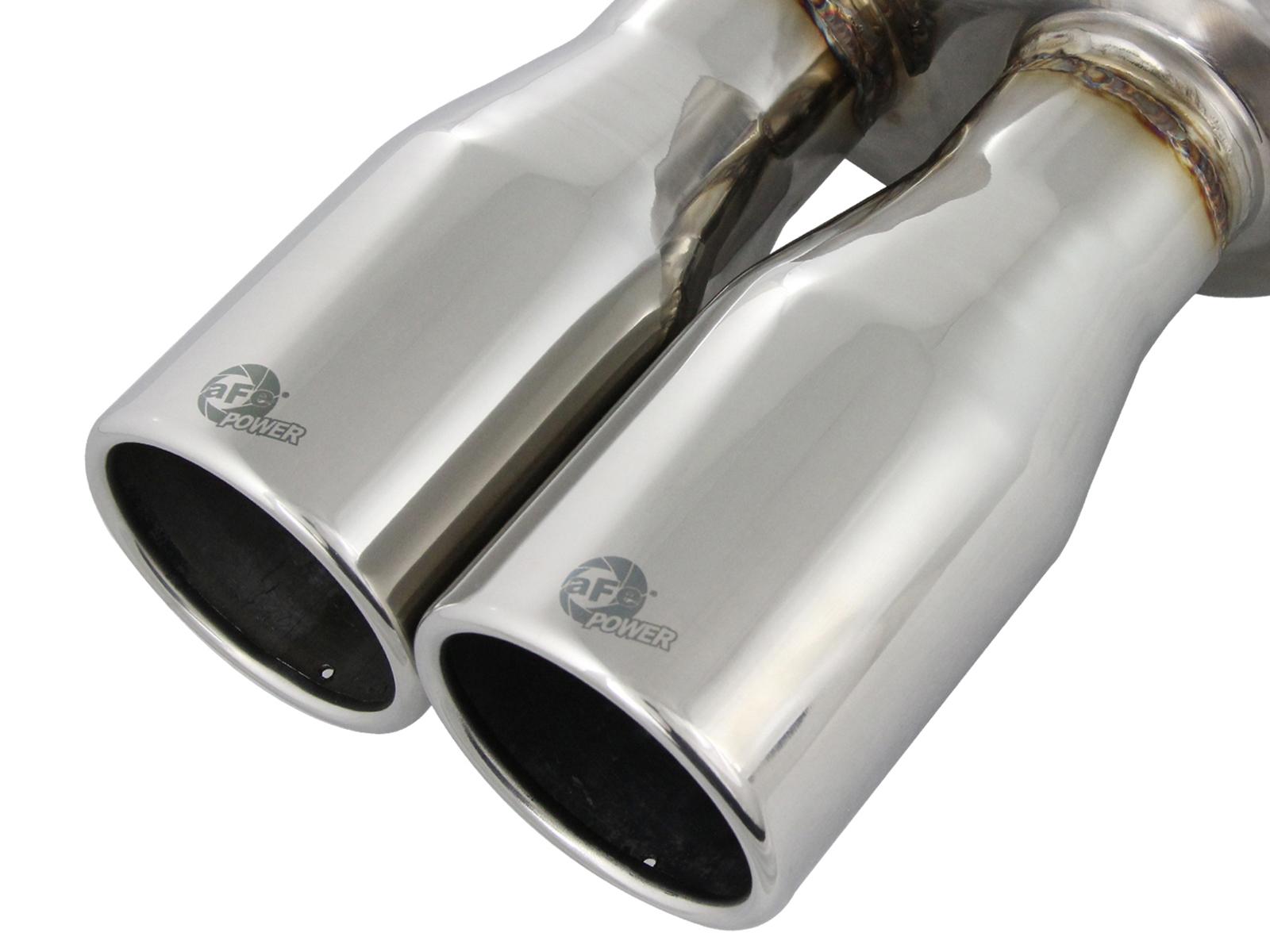 AFE MACH Force-Xp 2-1/2 IN 304 Stainless Steel Cat-Back Exhaust System (2007-2015 Cooper, Cooper, Cooper, Cooper, Cooper) - 49-36318
