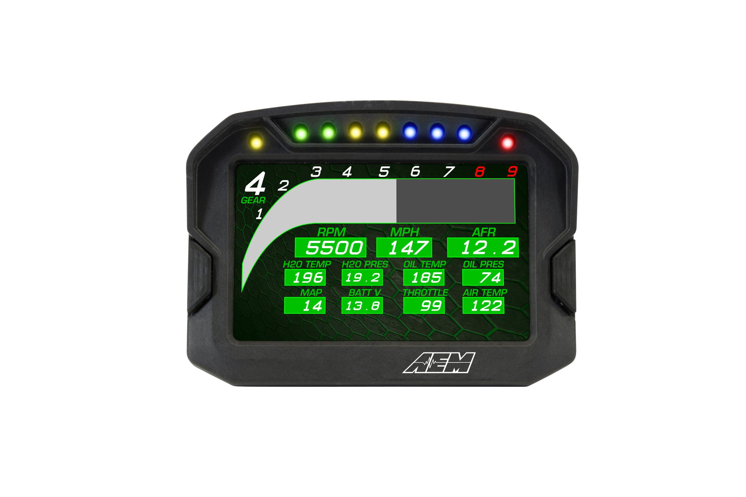 AEM Display Kit, CD-5 Carbon - 30-5600