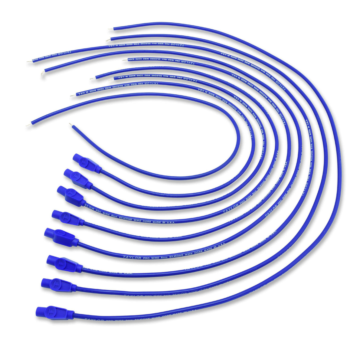 TAYLOR CABLE 8mm Pro Wire TCW univ 8 cyl 180 blue - 70654