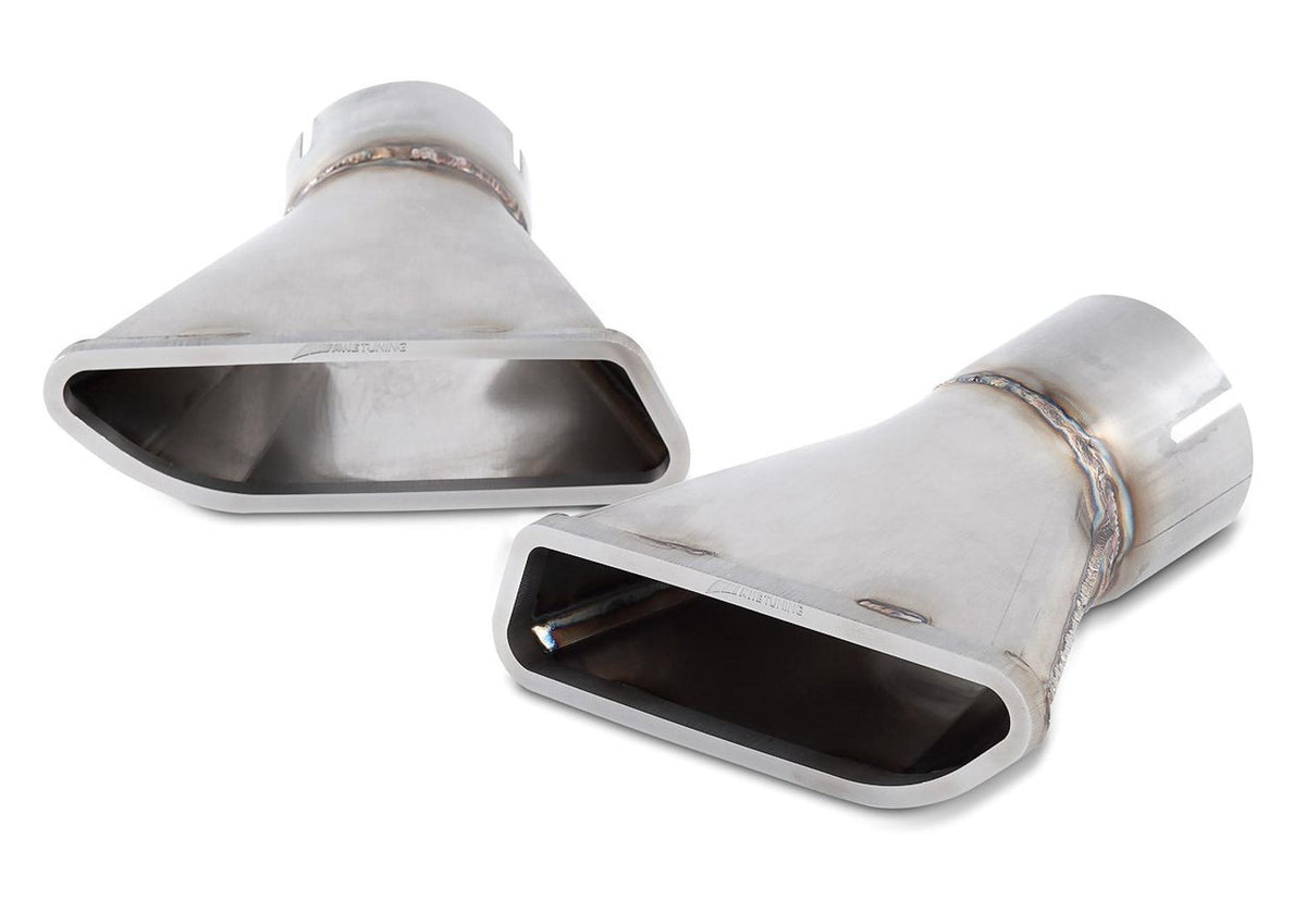 AWE Performance Exhaust for McLaren MP4-12C - Machined Tips - 3010-32014