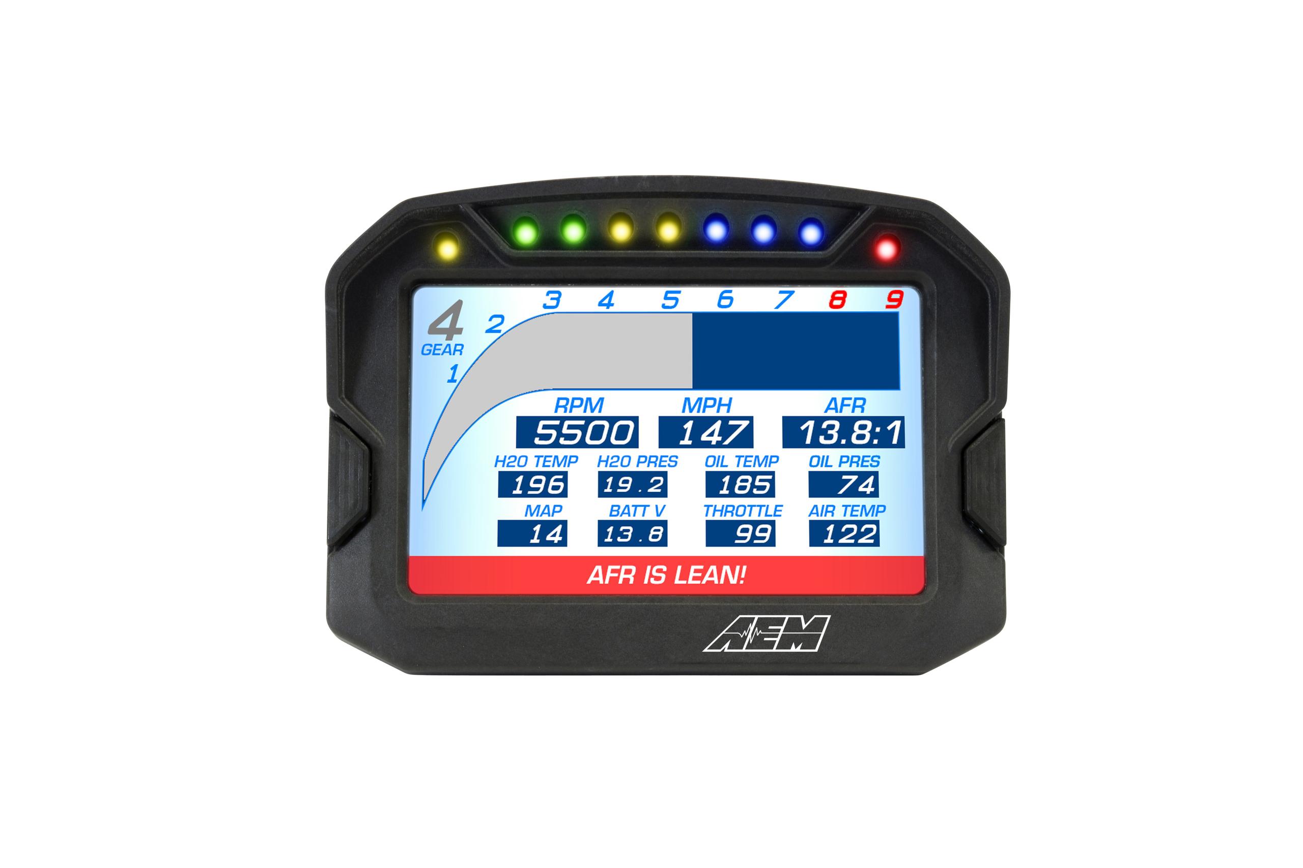 AEM Display Kit, CD-5 Carbon - 30-5600