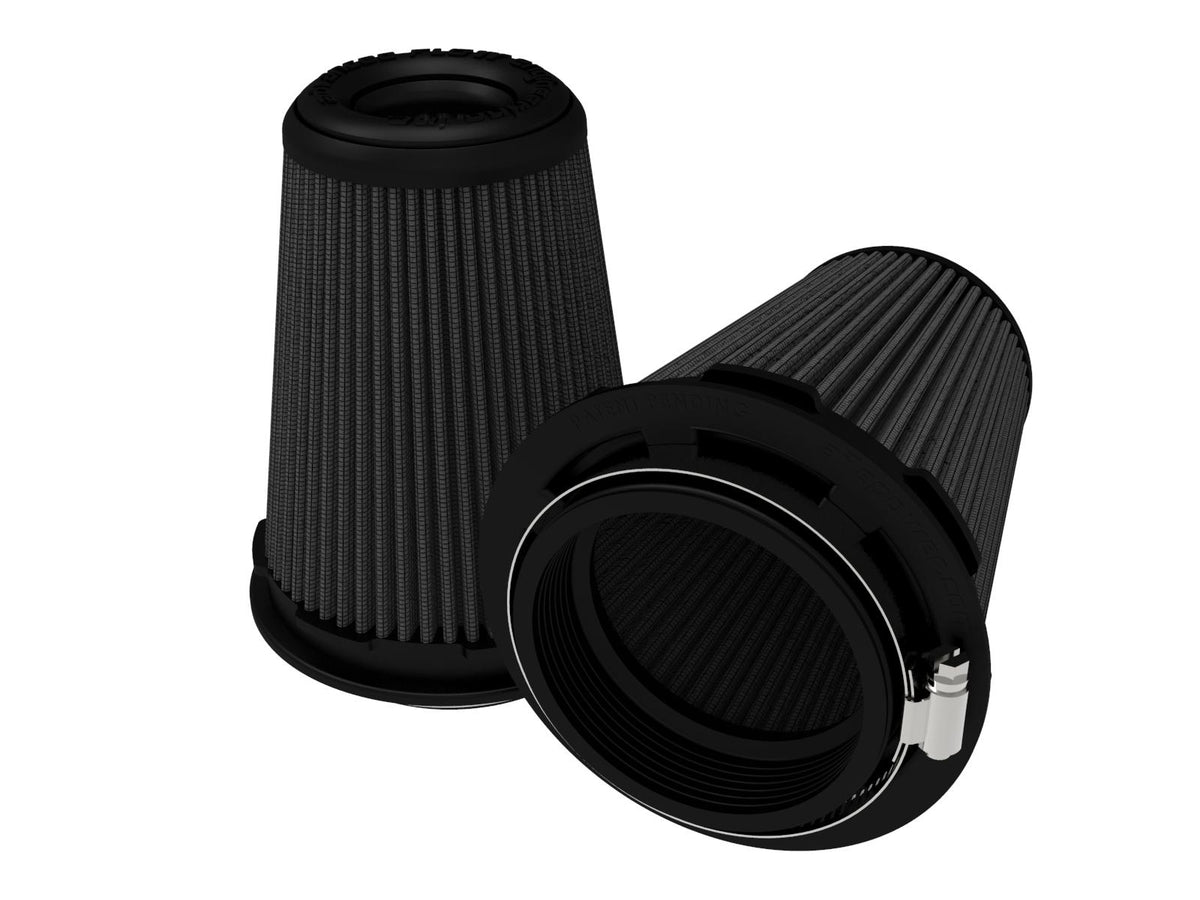 AFE Momentum Intake Replacement Air Filter w/ Black Pro 5R Media (Pair) - 20-91202KM