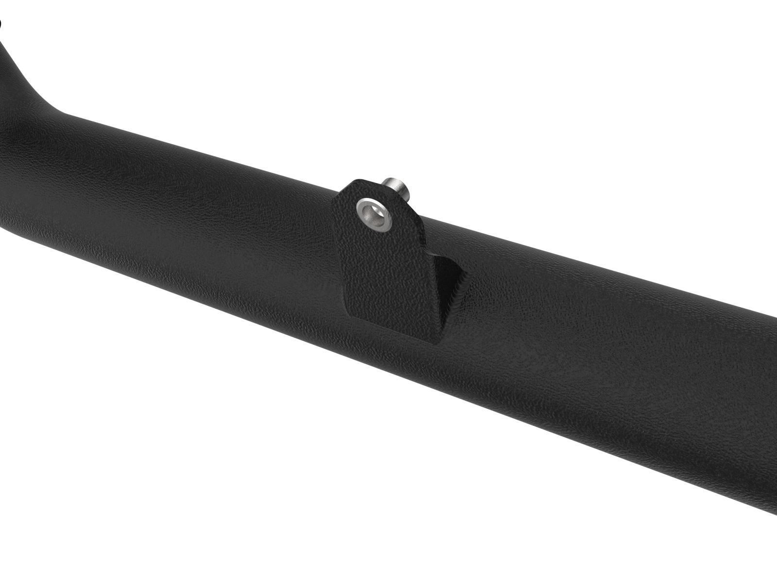 AFE BladeRunner Aluminum Hot & Cold Charge Pipe Kit - Black (2022+ Explorer ST) - 46-20674-B