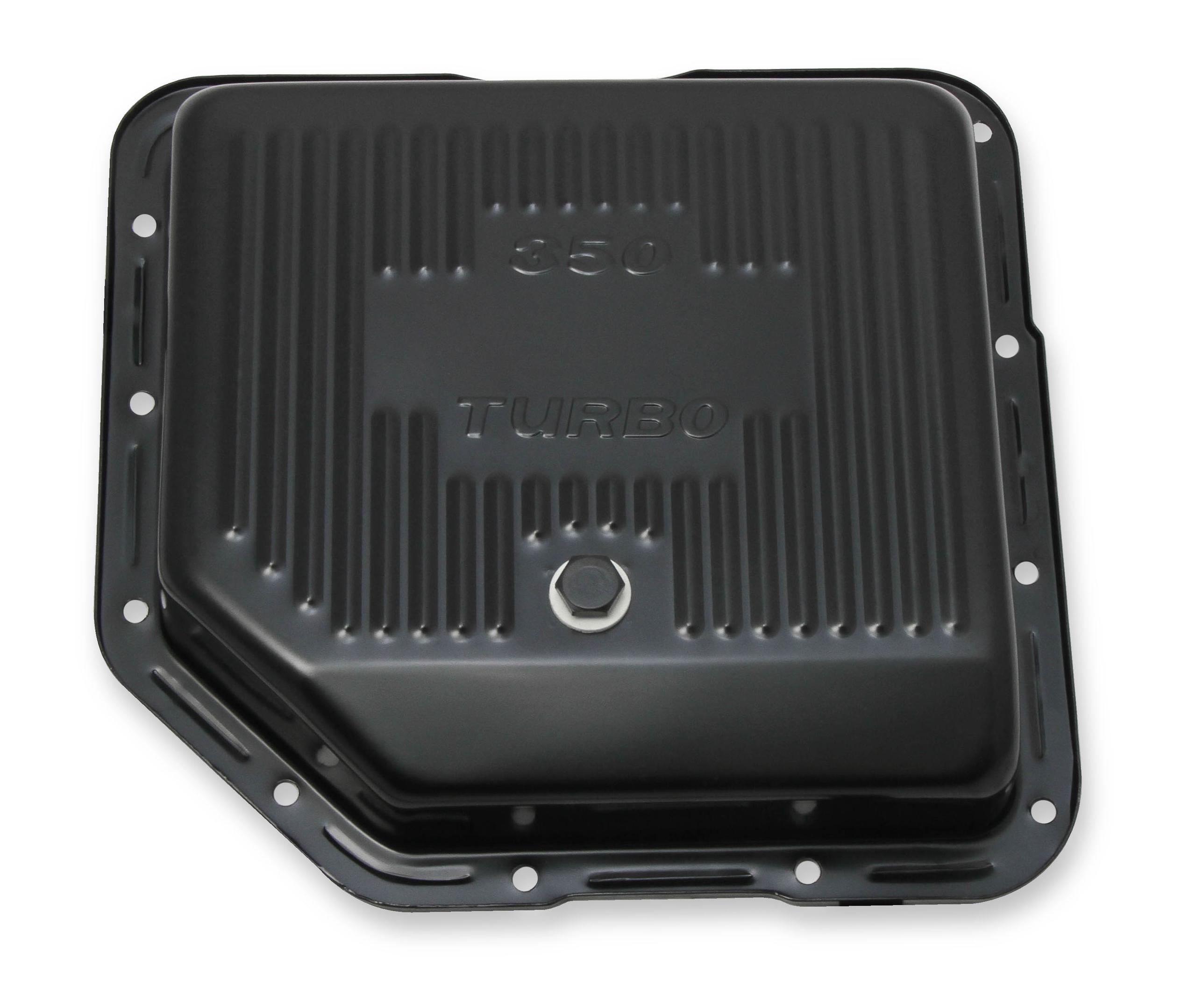 Mr. Gasket 9765BMRG Trans Pan Gm Th-350 Black