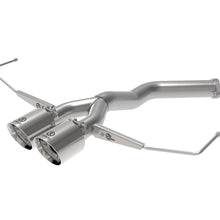 AFE Takeda 3 IN to 2-1/2 IN 304 Stainless Steel Axle-Back Exhaust w/ Polished Tip (Hyundai Veloster 19-20 L4-1.6L (t)) - 49-37012-P