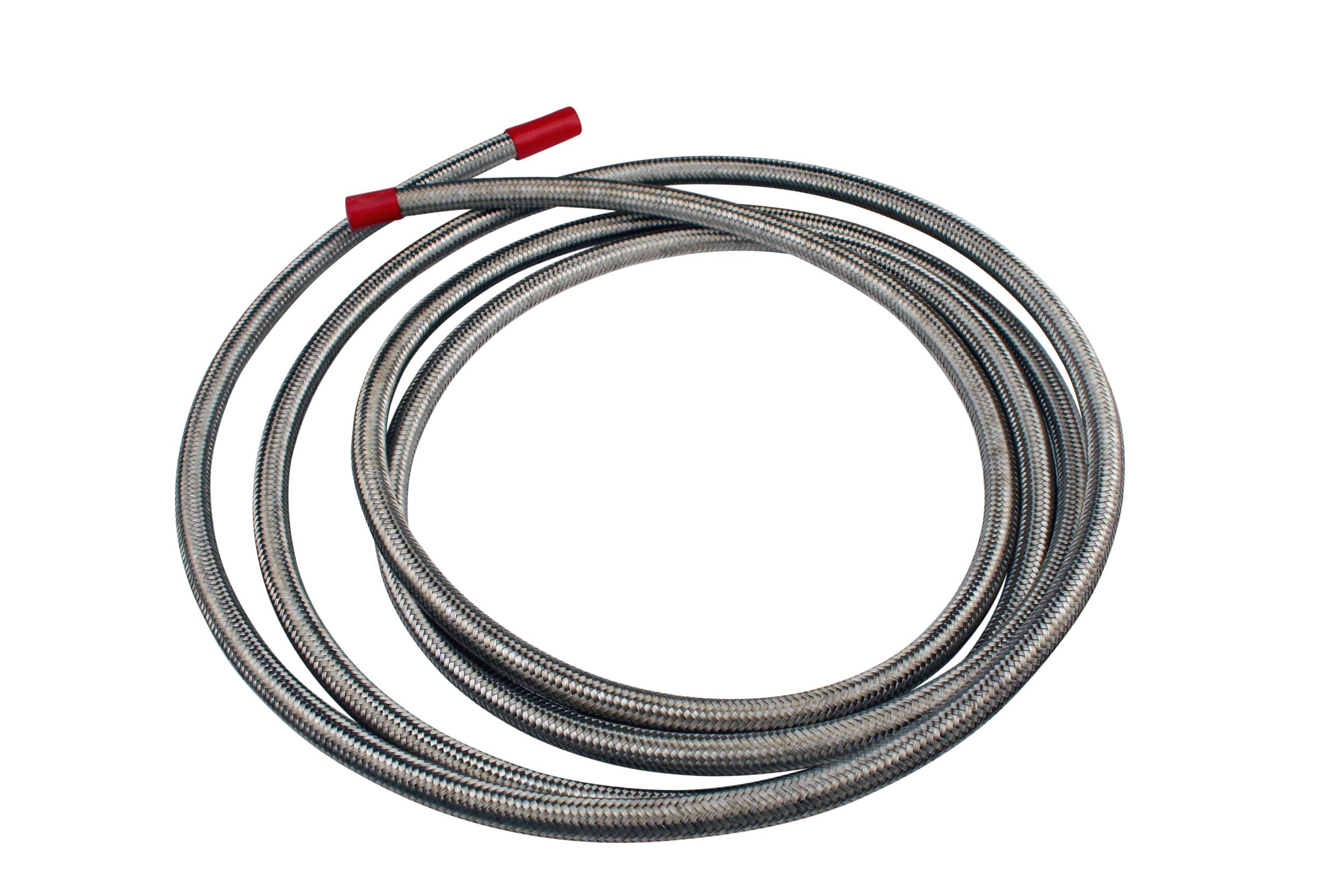 Aeromotive Fuel Line, Rubber Stainless Braided - 15703