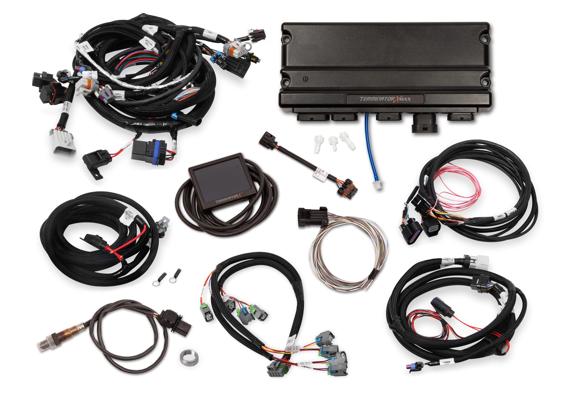 Holley Efi 550-928 Terminator X Max Mpfi W/Trans & Dbw