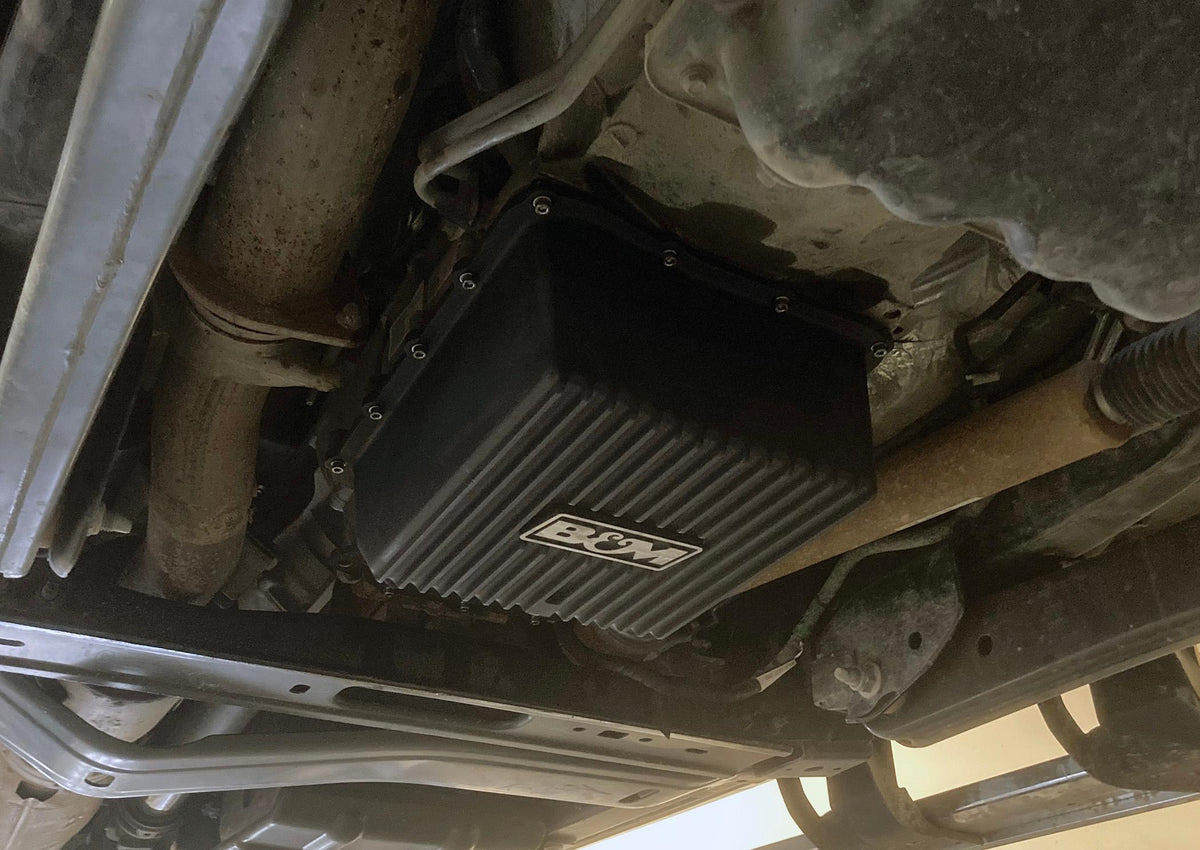 B&M Hi-Tek Transmission Oil Pan - 71397