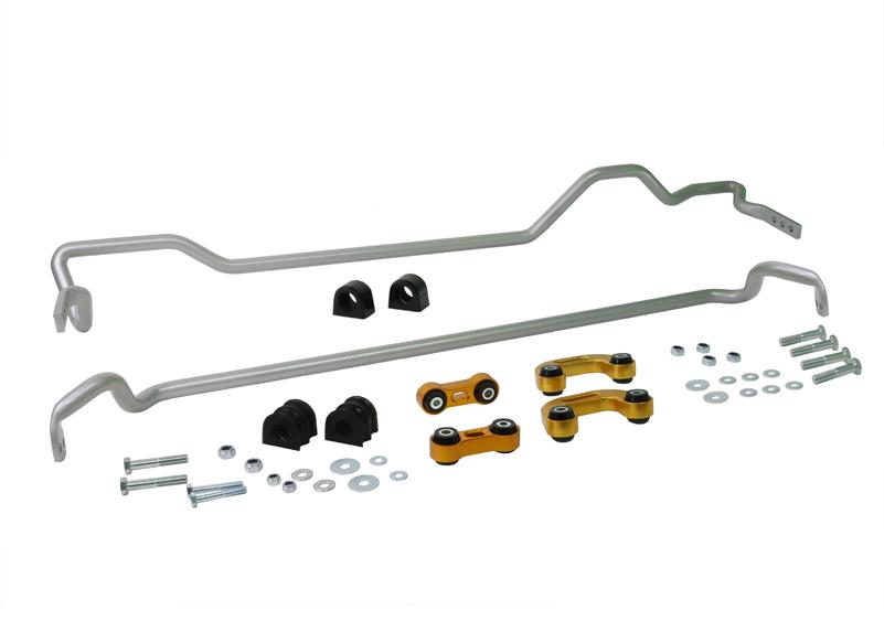 Whiteline Performance Sway Bar Vehicle Kit Suits Wagon Only Contains Bsf12Z, Bsr33Z And Klc31 Essential Whiteline (2002-2003 Impreza) - BSK006