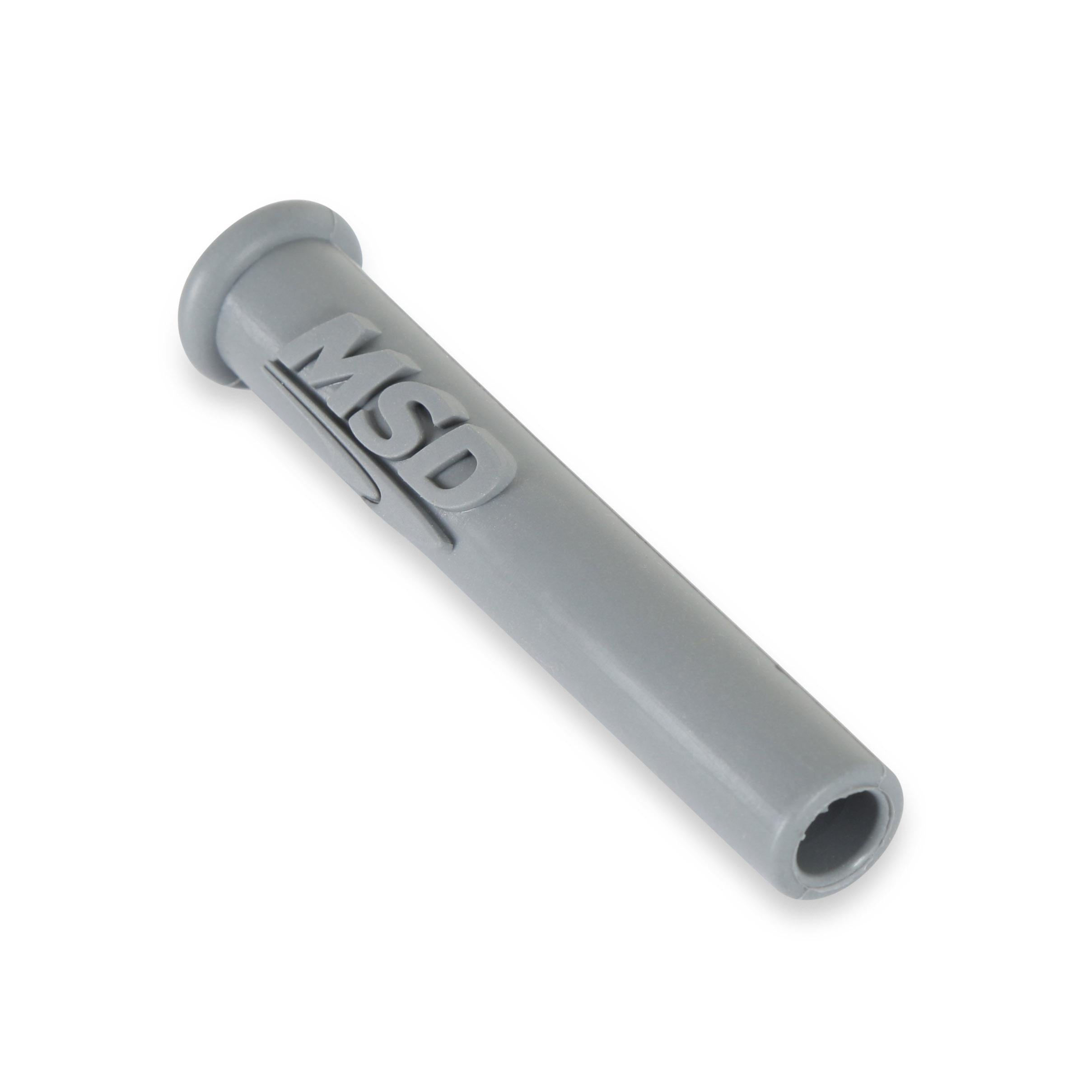 Straight, Gray Silicone Boots, 100 each.  - 34565