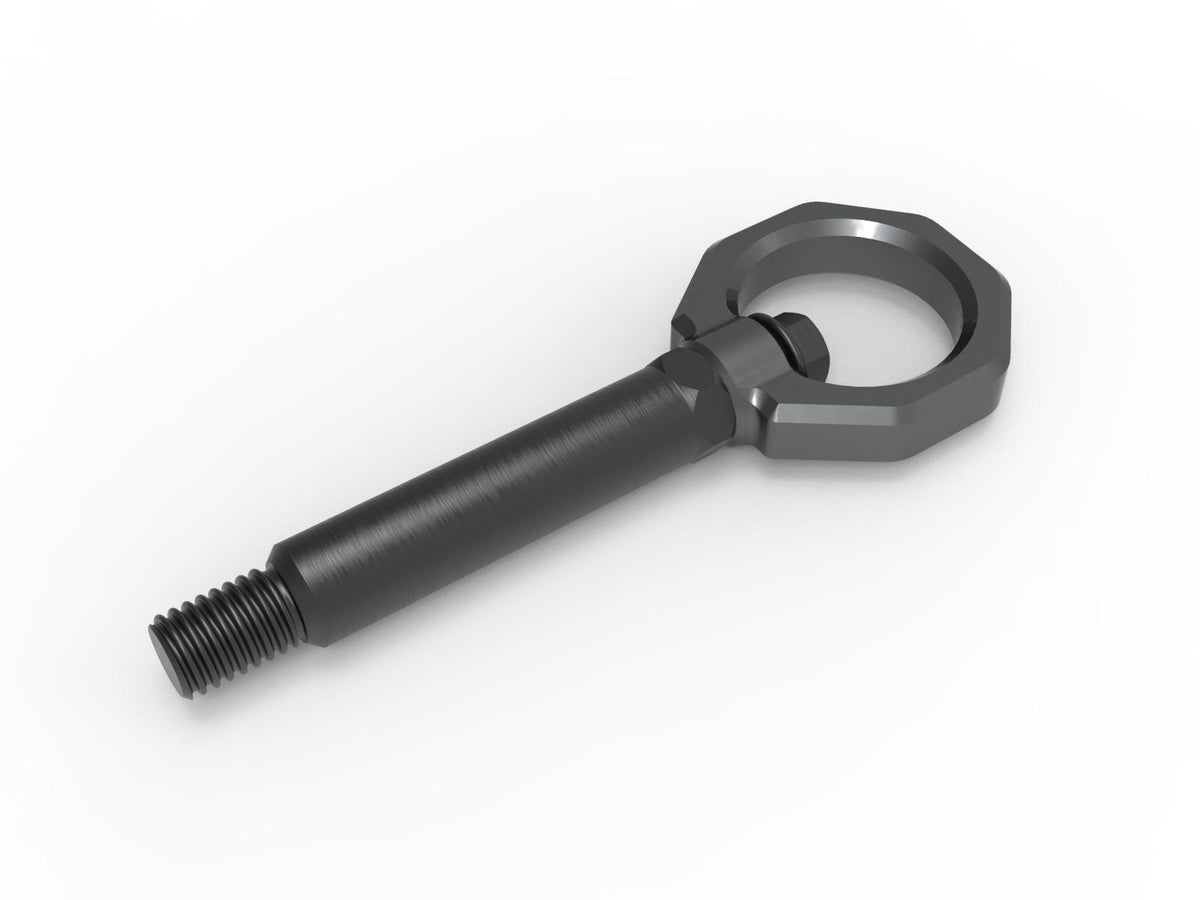 aFe CONTROL Rear Tow Hook Gray - 450-502002-G