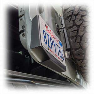 Turn Offroad 2021+ Ford Bronco License Plate Relocation Bracket - EA6-M1
