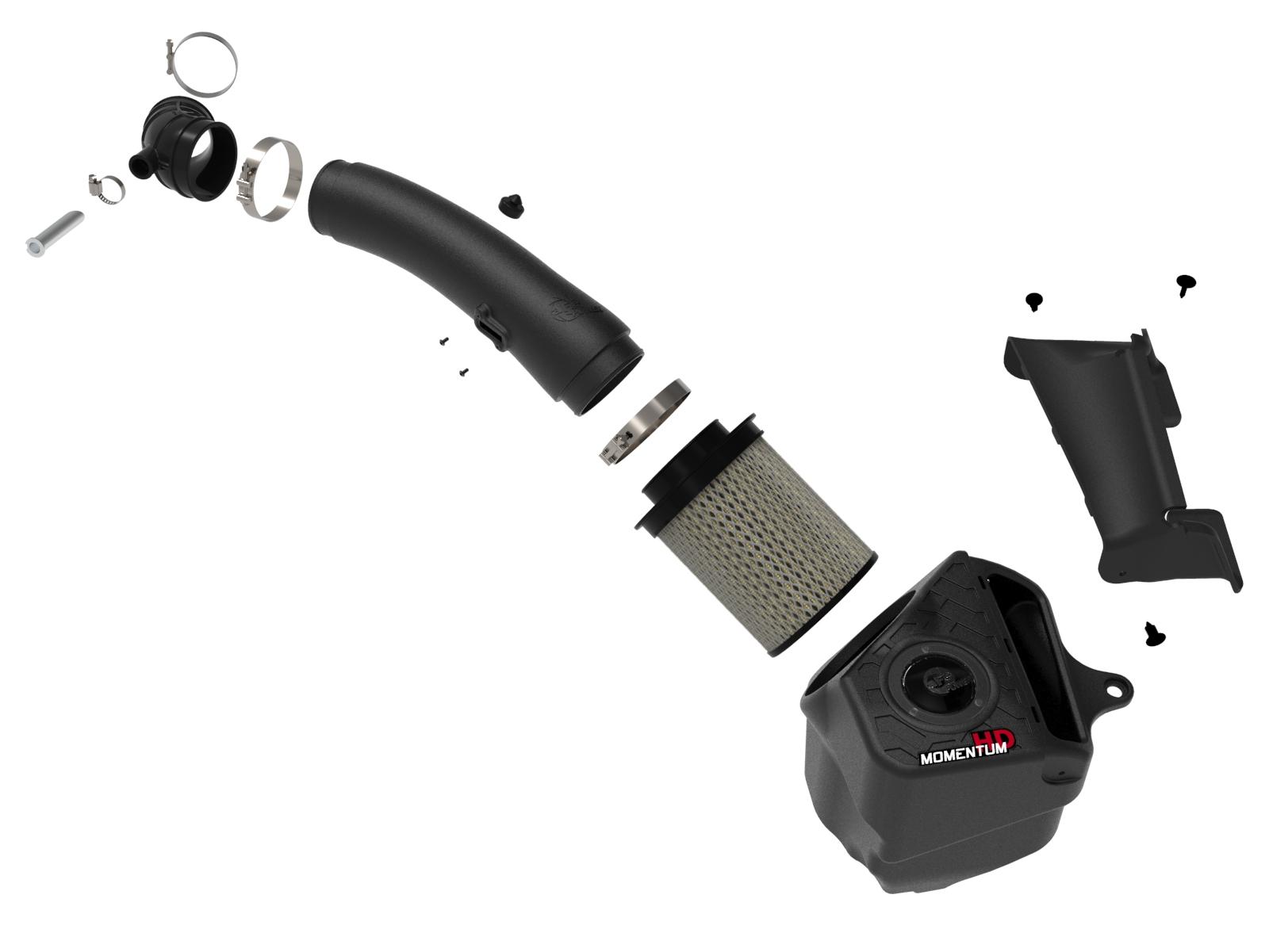 AFE Momentum HD Cold Air Intake System w/ Pro GUARD 7 Media (Jeep Wrangler (JL) 20-21 V6-3.0L (td)) - 50-70062G