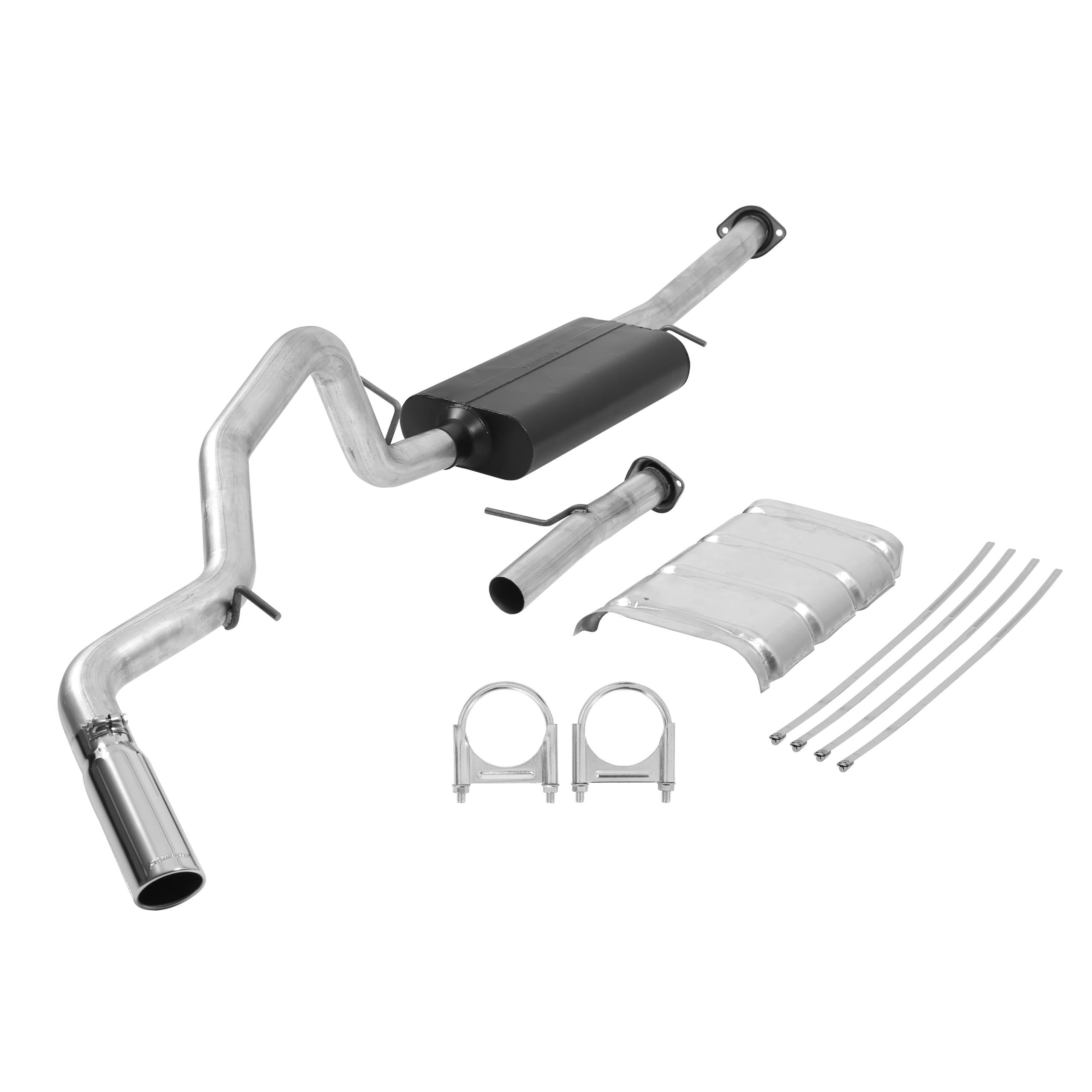 Flowmaster Cat-back System - Single Side Exit - Force II - Mild Sound