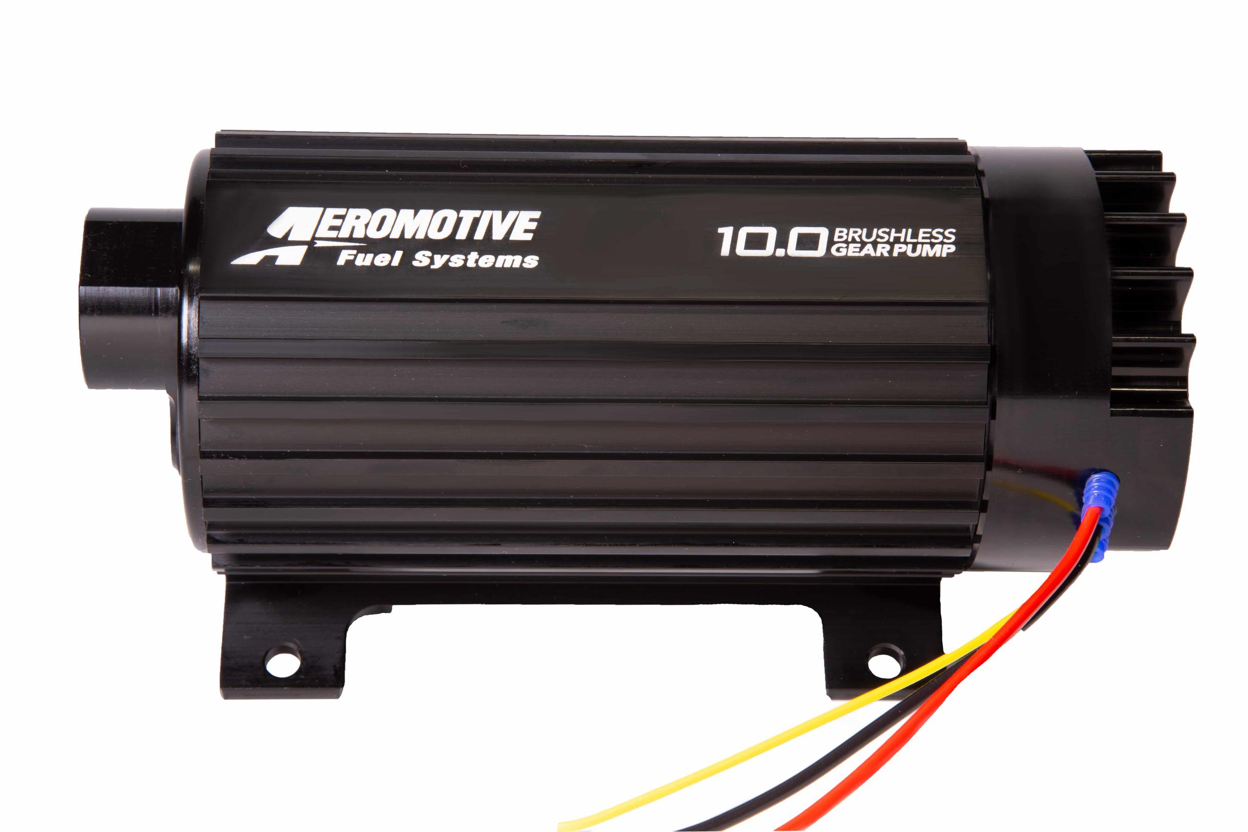 Aeromotive 10Gpm Brushless Spur Gear Fuel Pump With True Variable Speed Control, In-Line - 11198