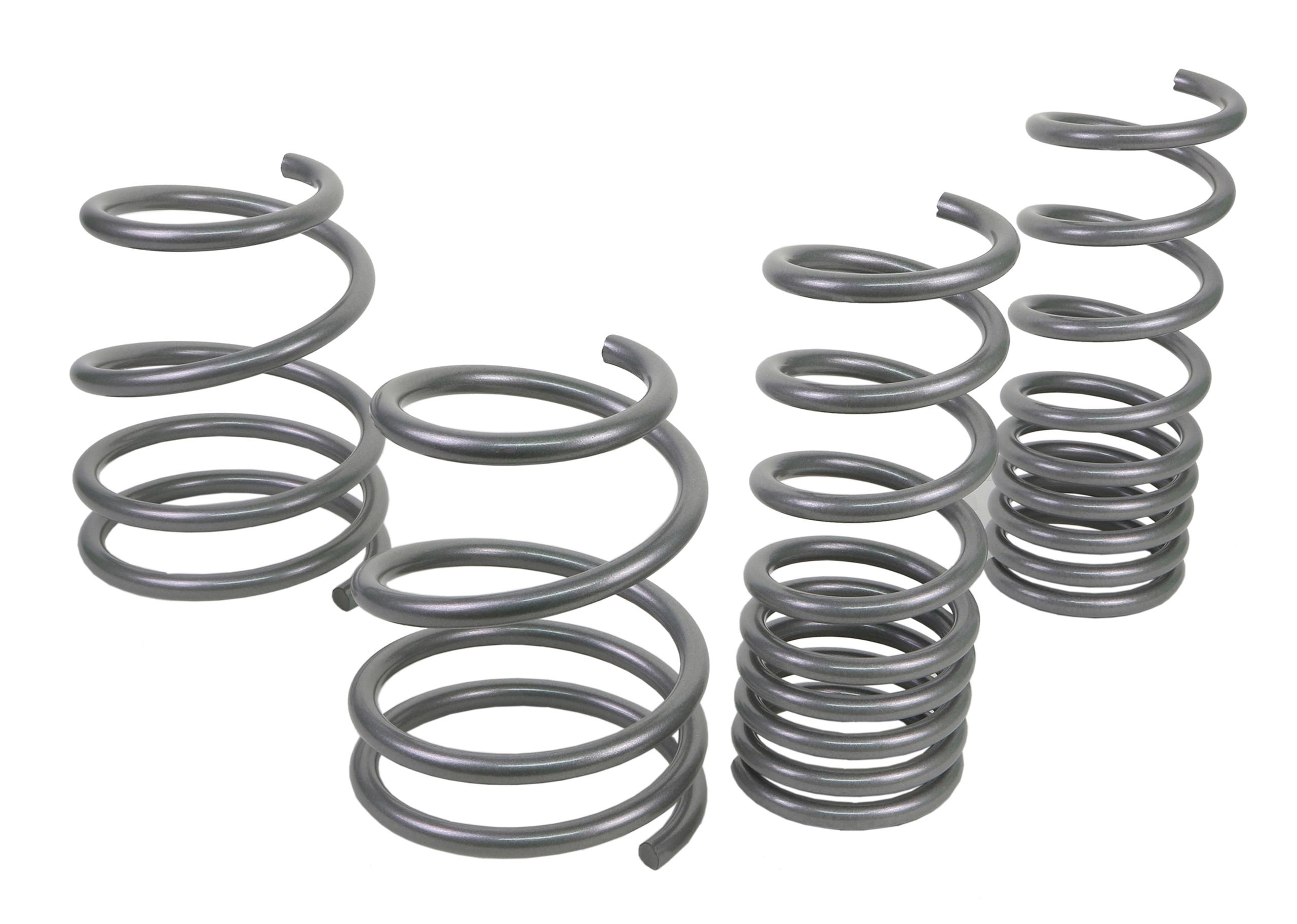 Whiteline Performance Coil Springs Lowered Front And Rear Performance Coil Spring Kit Lowers Vehicle 15MM Front And Rear Whiteline - WSK-SUB007