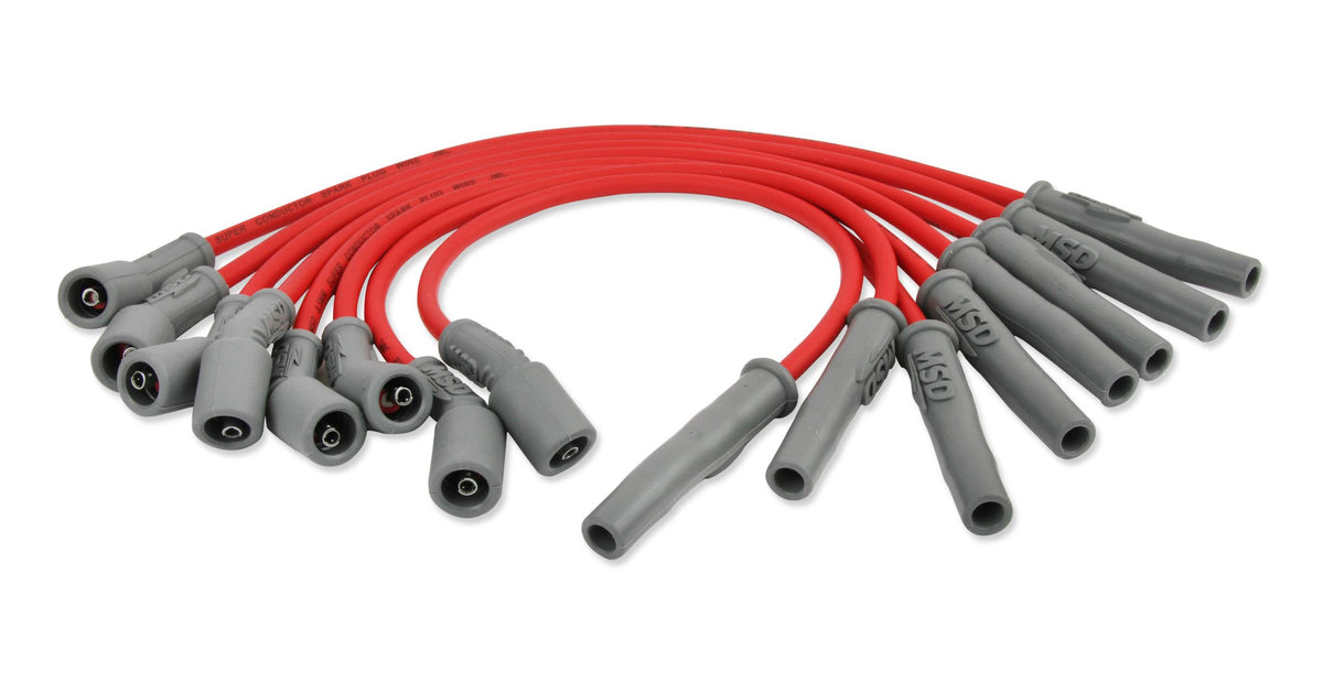 Msd 31639 Wire Set, Red, Ford Raptor 2010-14 6.2L