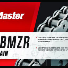 BikeMaster 520x120 BMZR Z-Ring Chain - Chrome/Chrome