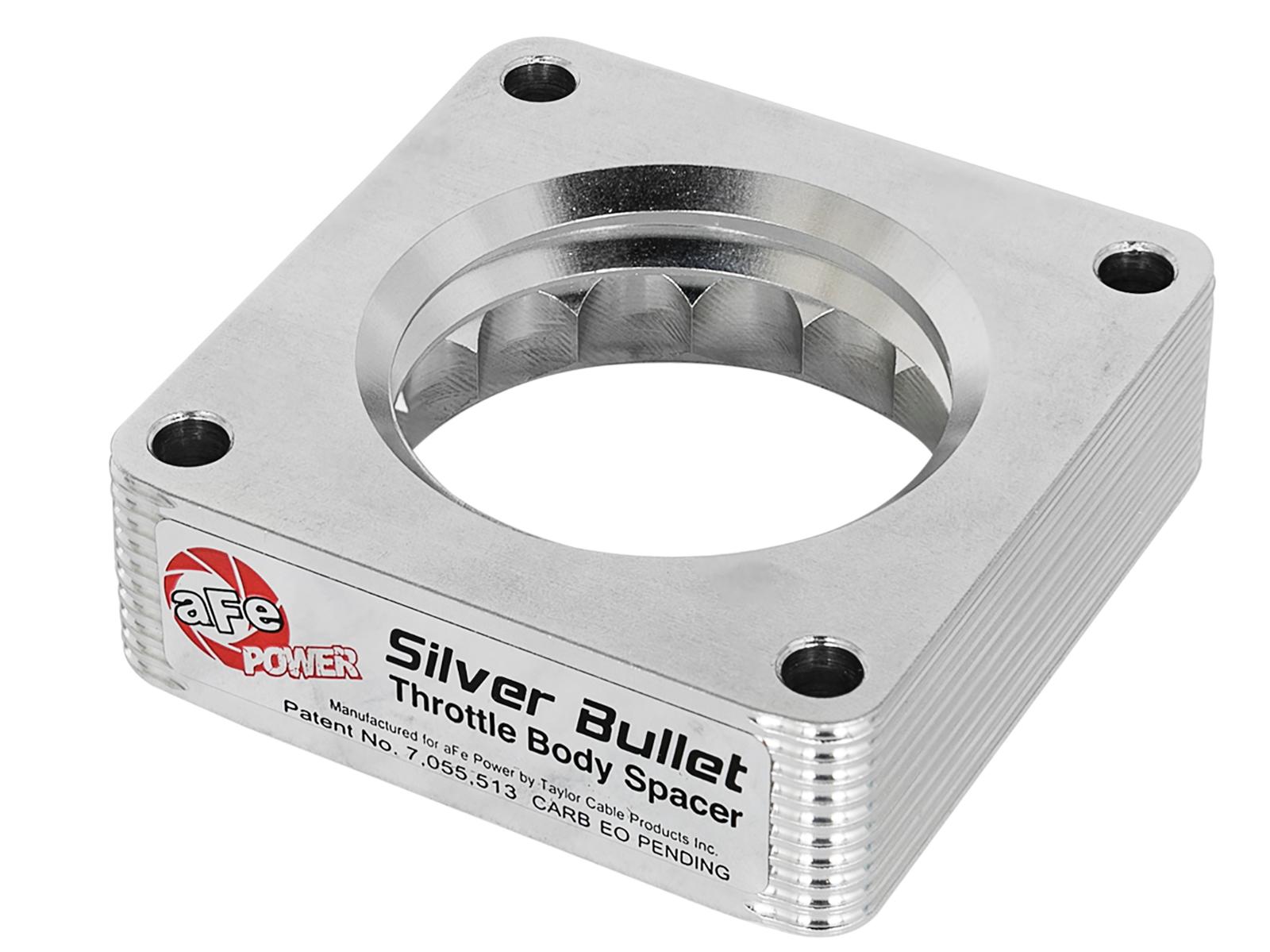 AFE Silver Bullet Throttle Body Spacer Kit (2002-2007 350Z, Altima, Murano, G35) - 46-36008