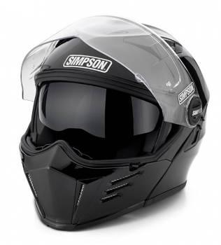 Simpson Racing Motorcycle Mod Bandit Helmet - Carbon Fiber - M59XXC