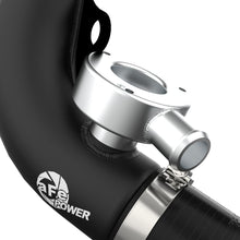 AFE BladeRunner 2-1/2 IN to 3 IN Aluminum Hot-Side Charge Pipe Black (2018-2021 Wrangler) - 46-20468-B