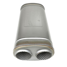 AFE MACH Force-Xp 409 Stainless Steel Muffler 3 IN Dual Inlet/Dual Outlet 5 IN H x 8 IN W x 18 IN L - Oval Body - 49M00055