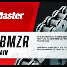 BikeMaster 525x120 BMZR Z-Ring Chain - Chrome/Chrome