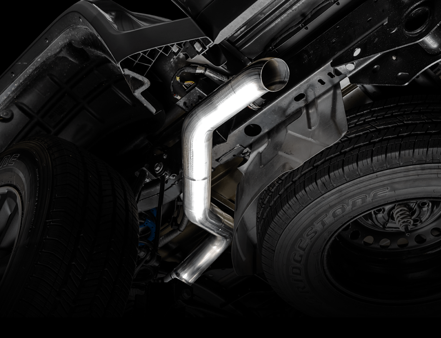 AWE Trail Edition Catback Exhaust for Jeep JT 3.6L (2020-2021 Jeep Gladiator) - 3015-21001