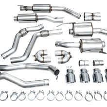 AWE Touring Edition Catback Exhaust - Chrome Silver Tips (2020-2026 Explorer ST) - 3015-42625