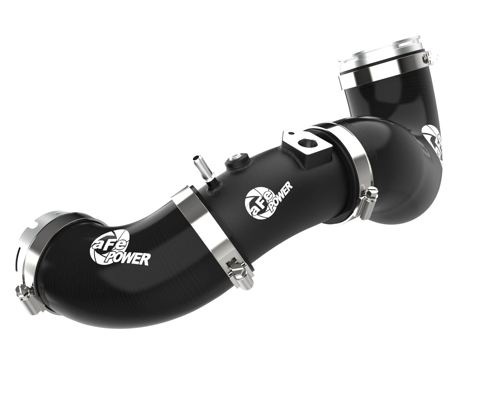 AFE BladeRunner Aluminum 2.75" Cold Charge Pipe - Black (2022-2023 Kia Stinger L4-2.5L (t)) - 46-20699-B