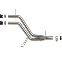 AFE Takeda 3 IN to 2-1/2 IN 304 Stainless Steel Axle-Back Exhaust w/ Black Tip (2013-2017 Veloster) - 49-37019-B