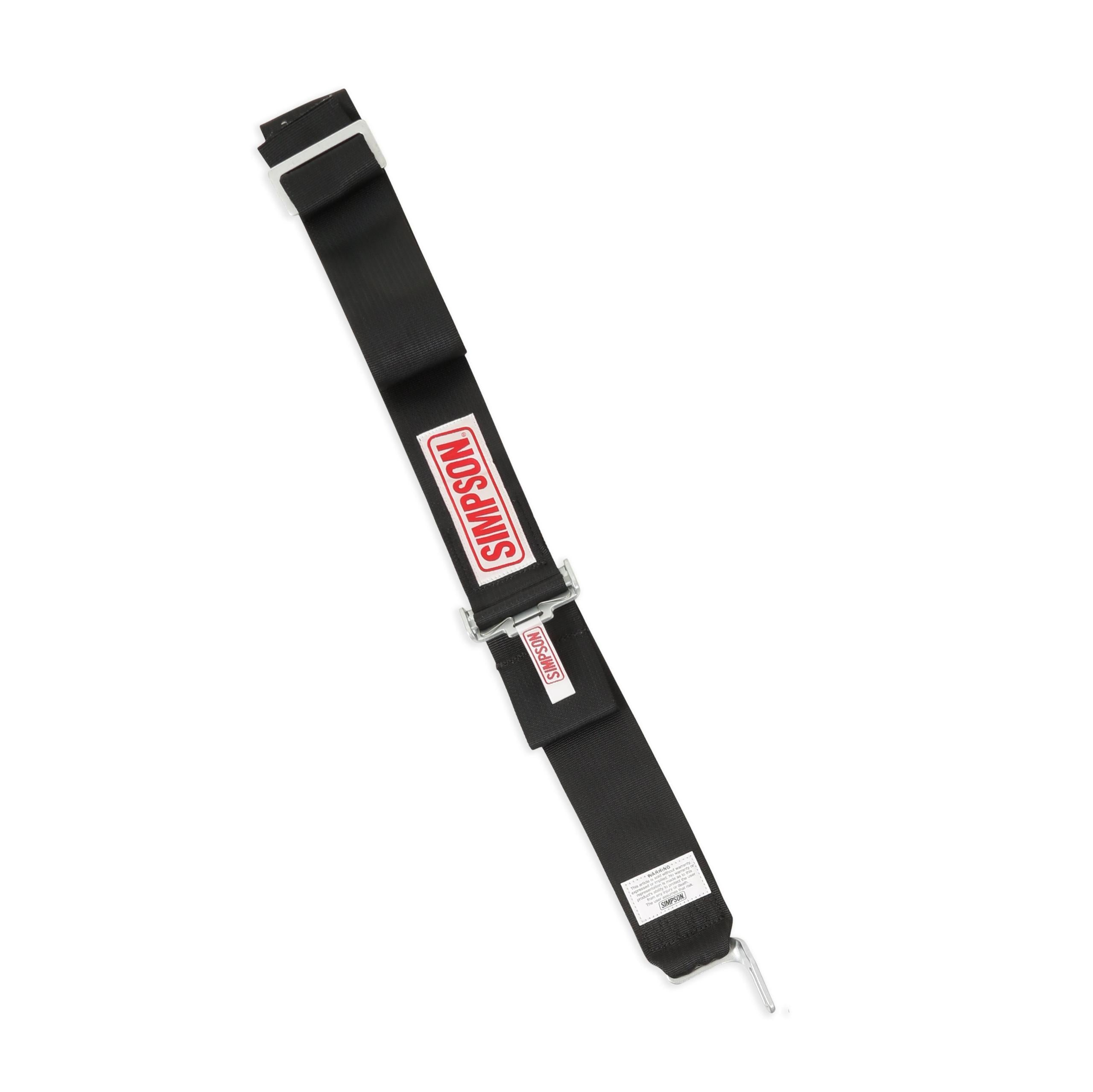 Simpson Racing STD. Latch & Link 5pt. Harness - 29075BK