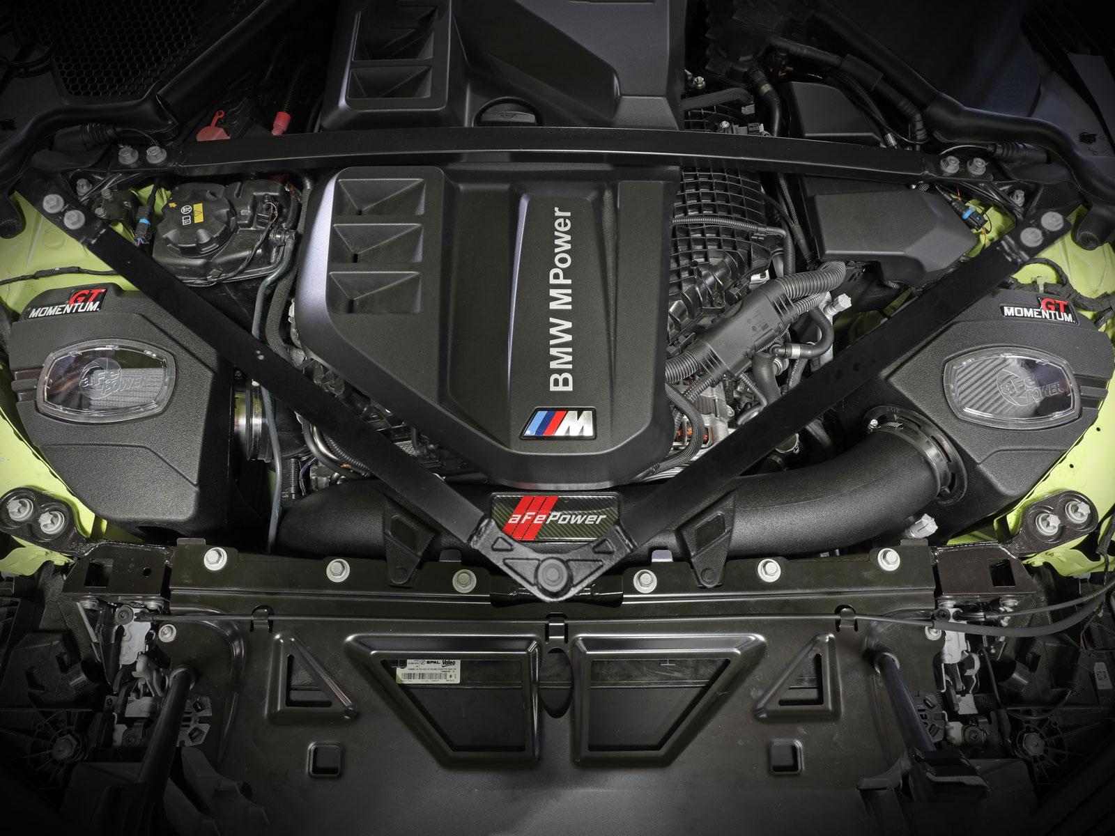 AFE Momentum GT Cold Air Intake System w/ Pro DRY S Filter BMW M3/M4 (G80/82/83) 21-22 L6-3.0L (tt) S58 - 50-70083D