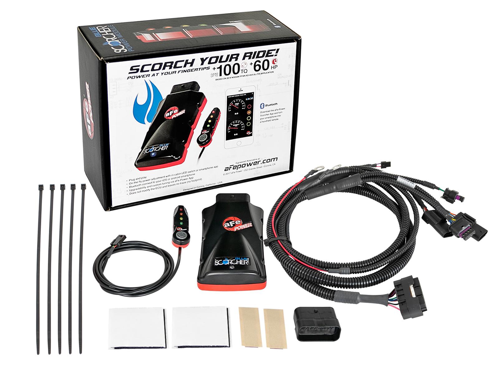 AFE SCORCHER BLUE Power Module (2018-2019 BMW M5 V8-4.4L (tt)) - 77-86325