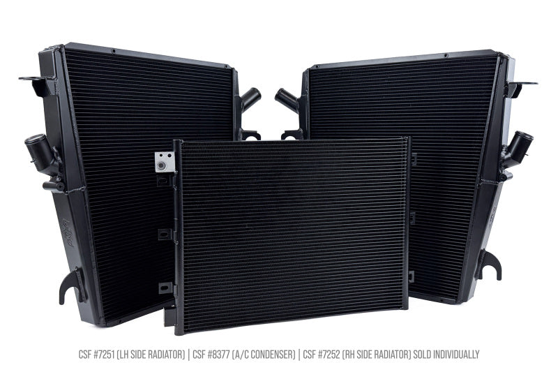 CSF Ferrari 458 OEM+ Performance A/C Condenser Features