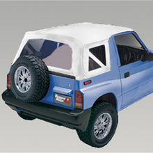 Rugged Ridge Xhd Soft Top White Denim Clear Windows; 95-98 Suzuki Sidekicks - 53723.52
