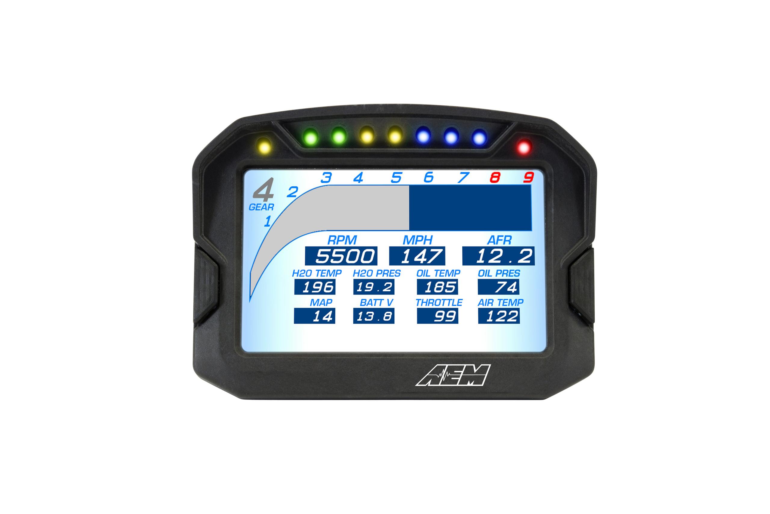 AEM Display Kit, CD-5 Carbon - 30-5600