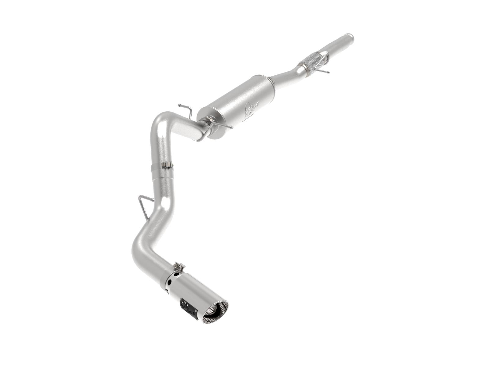 AFE Cat-Back Exhaust System (2014-2018 GM 1500 V8-6.2L) - 49-44116-P