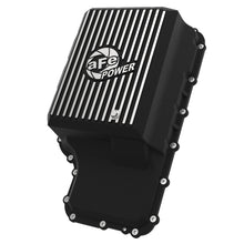 AFE Pro Series Rear Differential Cover Black w/ Machined Fins - 46-71220B