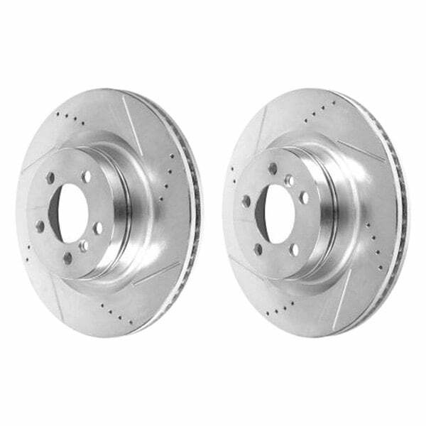 Power Stop 06-09 Land Rover Range Rover Front Evolution Drilled & Slotted Rotors - Pair - EBR1078XPR