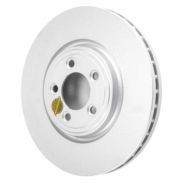 Power Stop 06-08 Jaguar S-Type Front Evolution High Carbon Geomet Coated Rotor - EBR1082EVC