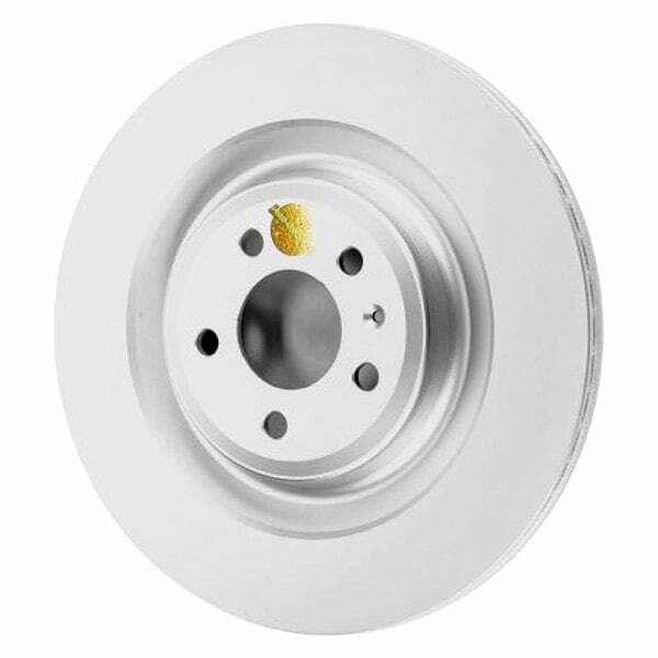Power Stop 16-18 Audi A7 Quattro Rear Evolution High Carbon Geomet Coated Rotor - EBR1205EVC