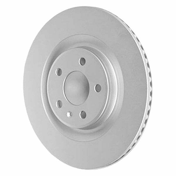 Power Stop 17-19 Audi A4 Rear Evolution High Carbon Geomet Coated Rotor - EBR1209EVC