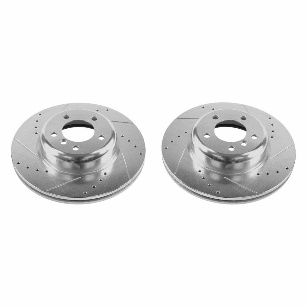 Power Stop 08-13 BMW 135i Front Evolution Drilled & Slotted Rotors - Pair - EBR1215XPR