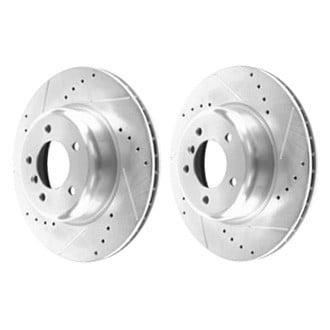 Power Stop 09-16 BMW Z4 Front Evolution Drilled & Slotted Rotors - Pair - EBR1224XPR