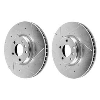 Power Stop 10-17 BMW 535i GT Front Evolution Drilled & Slotted Rotors - Pair - EBR1230XPR