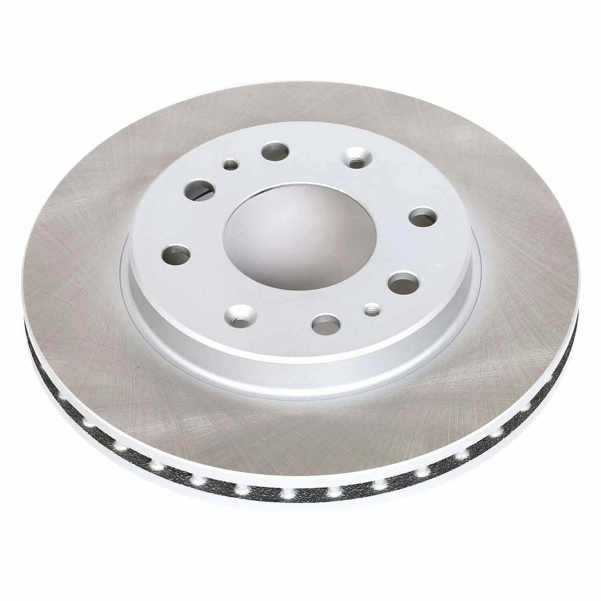 Power Stop 12-17 Fiat 500 Front Semi Coated Rotor - EBR1296SCR