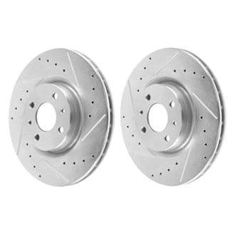Power Stop 12-18 Fiat 500 Front Evolution Drilled & Slotted Rotors - Pair - EBR1297XPR